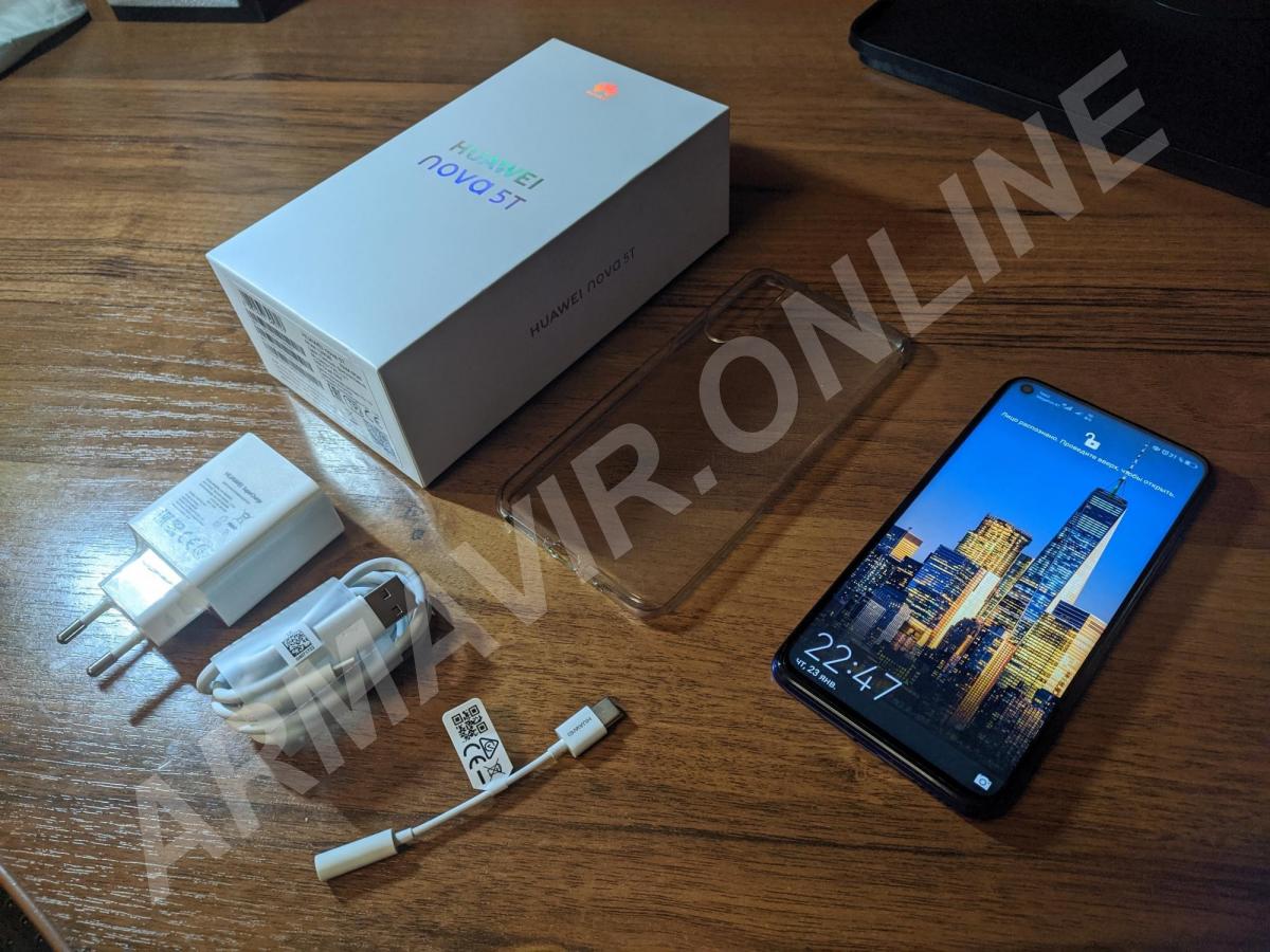 HUAWEI nova 5T гарантия страховка - купить на сайте объявлений Армавир онлайн