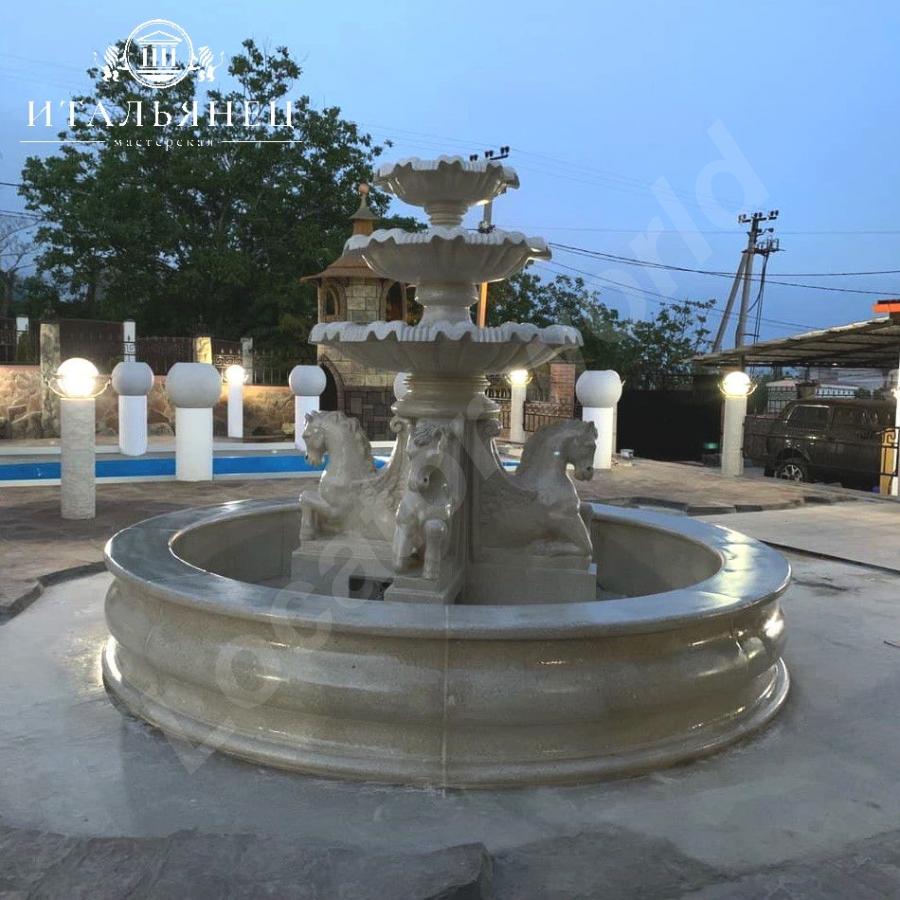 Чаша фонтана для дачи в Крыму от производителя Армавир