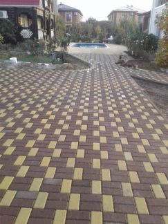 Укладка тротуарной плитки  Армавир