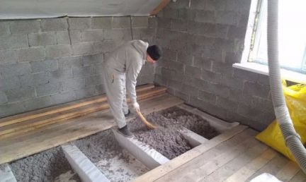 Утепление Эковатой и Пеноизолом  Армавир