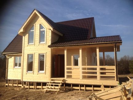 Деревянный дом каркасный строительство/ из бруса  Армавир