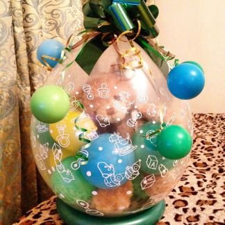 Упаковка подарка в шар сюрприз  Армавир