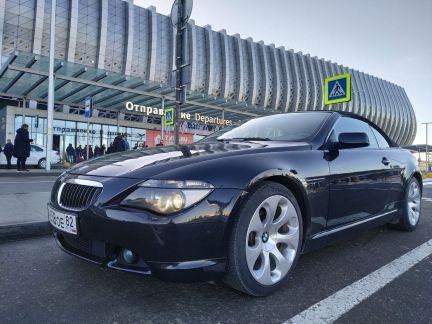 Аренда авто Атлетичный Кабриолет BMW-630 в Крыму  Армавир