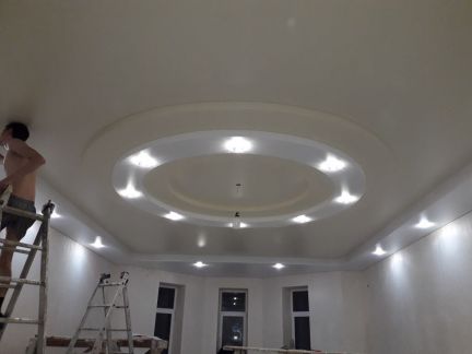 Натяжные потолки любой сложности. От завода произв  Армавир