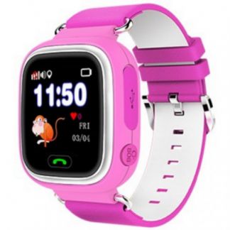 Smart Baby Watch Q90 детские часы с GPS розовые  - купить на сайте объявлений Армавир онлайн