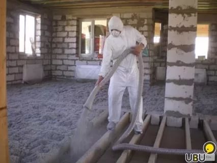 Утепление эковатой, потолков и т. д  Армавир